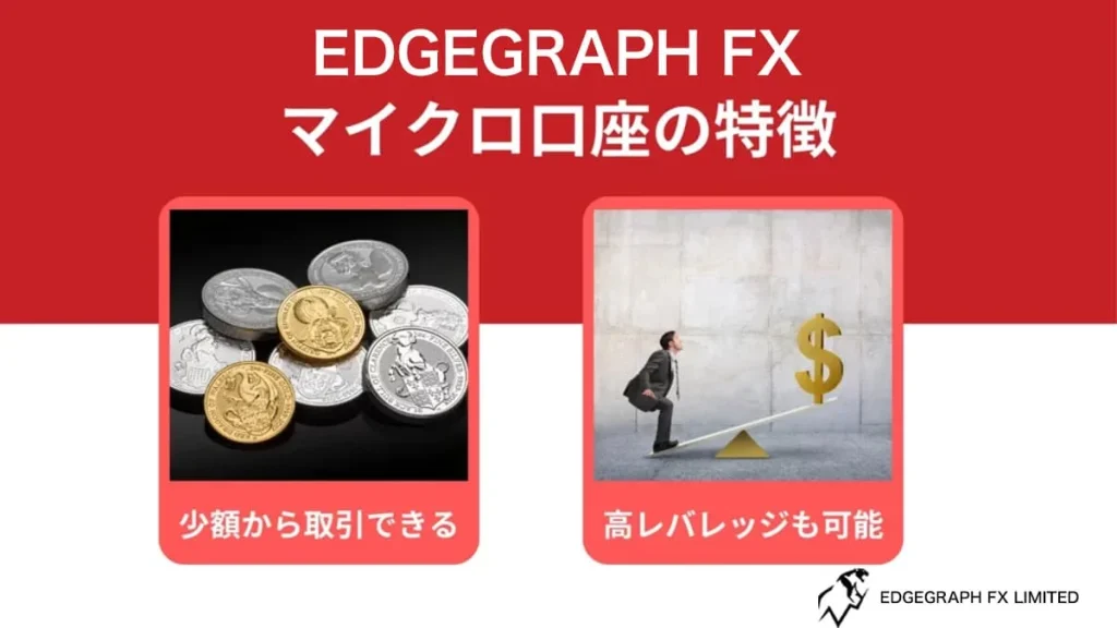 マイクロ口座の特徴